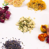 BUNDLE OF 17 Dried Flowers, Powders, Buds, Petals 10g each. Eco-friendly, all-natural, chemical-free, and non-GMO