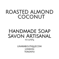 Roasted Almond & Coconut Handmade Soap Bar