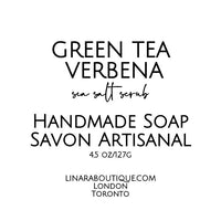 Green Tea Verbena Handmade Soap Bar