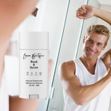 Natural Deodorant│Paraben Free│Aluminum Free│Baking Soda Free │Vegan│Cruelty Free│Unisex Scent │Sensitive Skin│Absorbs Wetness│Blocks Odours│90g (3oz) Handmade in Canada