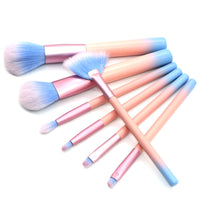 Linara Boutique 7 Piece Peachy Pink Professional Cosmetic Brush Set